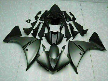 2012-2014 Grey Black Yamaha YZF R1 Moto Fairings