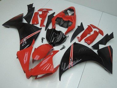 2012-2014 Red Black Yamaha YZF R1 Replacement Motorcycle Fairings