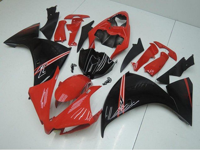 2012-2014 Red Black Yamaha YZF R1 Replacement Motorcycle Fairings