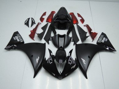 2012-2014 Matte Black Yamaha YZF R1 Motorbike Fairing