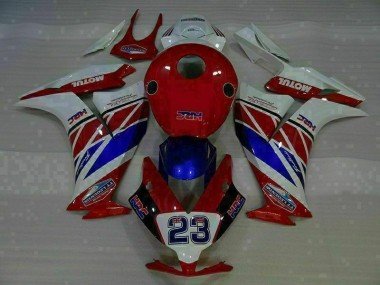 2012-2016 Red White Blue 23 Honda CBR1000RR Bike Fairing Kit