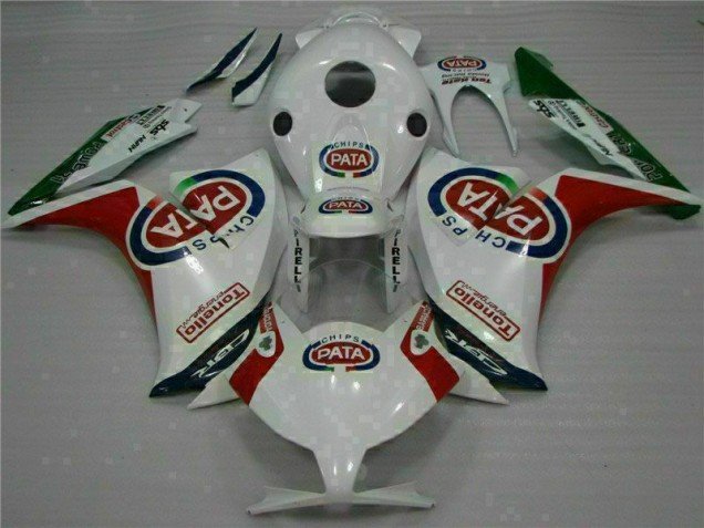 2012-2016 Red White PATA Honda CBR1000RR Motorcycle Fairings Kits