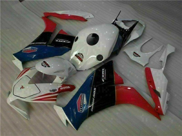 2012-2016 White Red Honda CBR1000RR Motorcycle Replacement Fairings