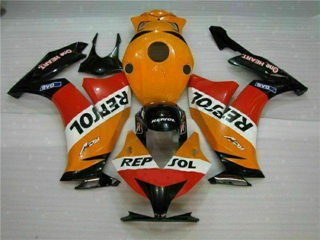 2012-2016 Orange Black Repsol Honda CBR1000RR Motorcyle Fairings