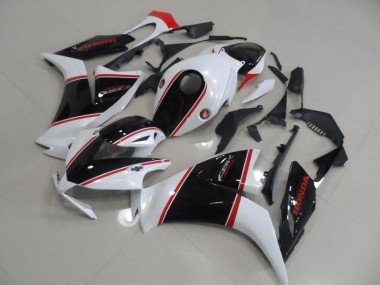 2012-2016 Black and White and Red Stripe Honda CBR1000RR Motorcylce Fairings