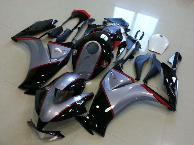 2012-2016 Black Grey Honda CBR1000RR Motorbike Fairings