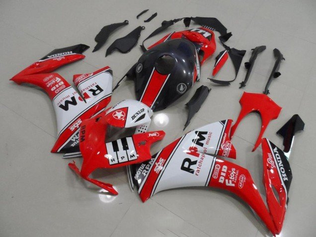 2012-2016 Red Rpm Honda CBR1000RR Bike Fairings