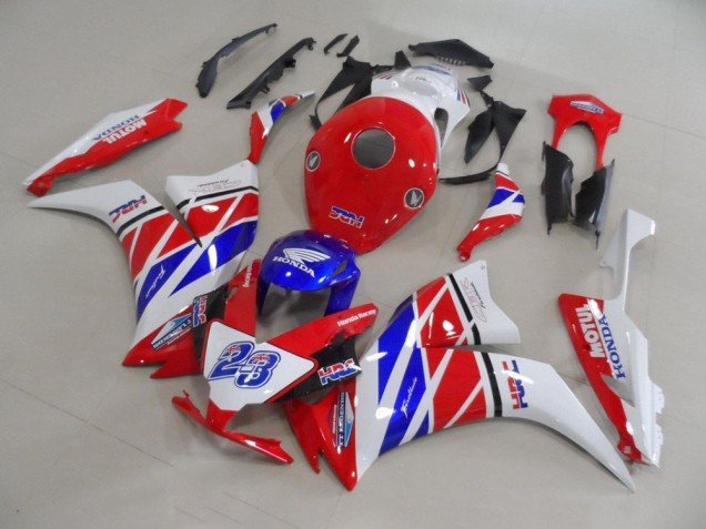 2012-2016 Red White Blue HRC 23 Honda CBR1000RR Replacement Motorcycle Fairings