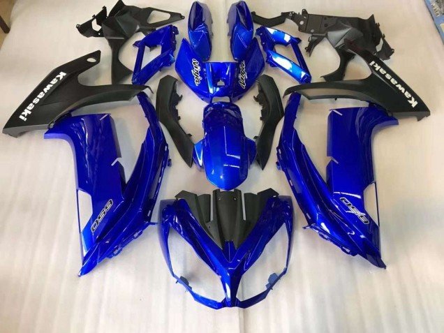 2012-2016 Blue Kawasaki EX650 Replacement Fairings