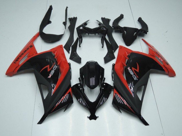 2013-2016 Red Black Kawasaki ZX300R Bike Fairings