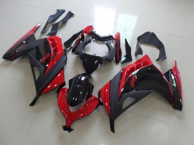 2013-2016 Red Black Kawasaki ZX300R Bike Fairing