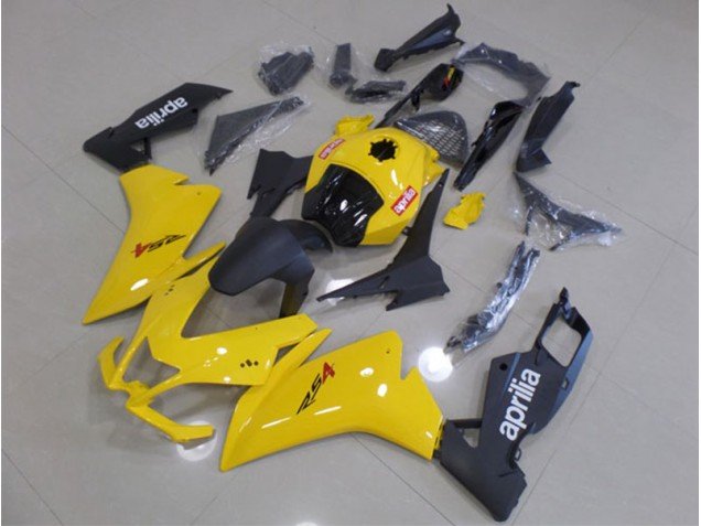 2011-2018 Yellow Black Aprilia RS4 50 125 Motorbike Fairing Kits