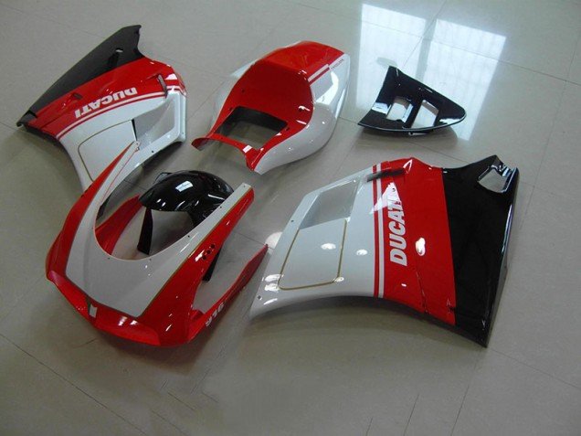 1993-2005 Red White Ducati 748 916 996 996S Motor Bike Fairings