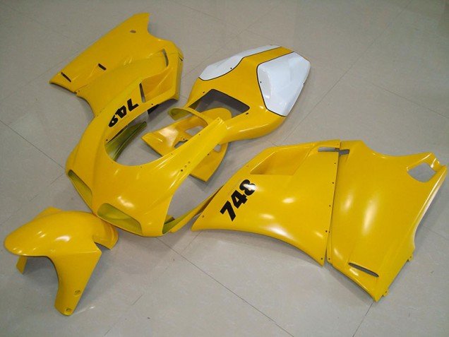 1993-2005 Yellow Ducati 748 916 996 996S Motorcycle Fairings