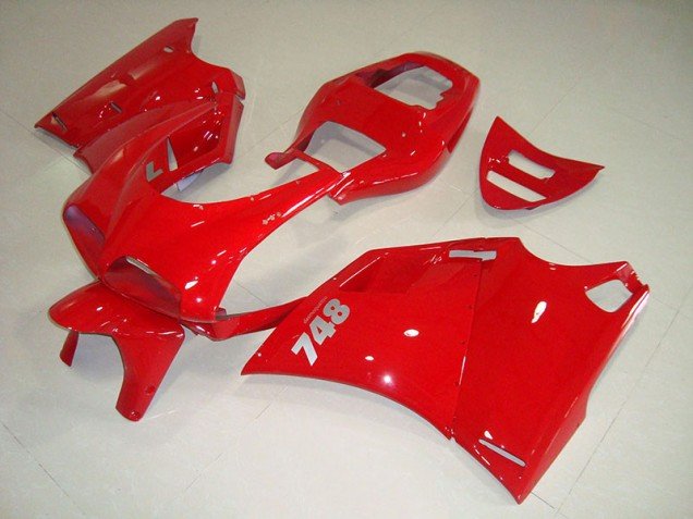 1993-2005 Red Ducati 748 916 996 996S Motorcycle Fairing Kit