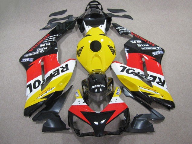 2004-2005 Yellow Red Repsol Honda CBR1000RR Motor Fairings