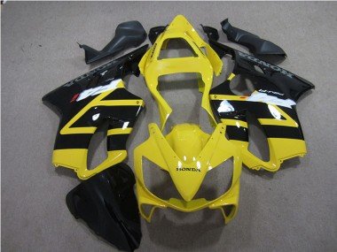 2001-2003 Yellow Black Honda CBR600 F4i Motorcylce Fairings