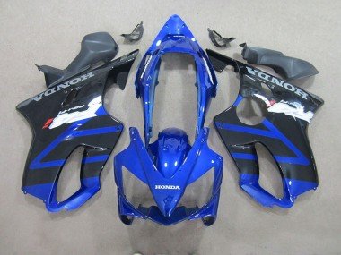 2004-2007 Blue Black Honda CBR600 F4i Motorcycle Fairings & Bodywork