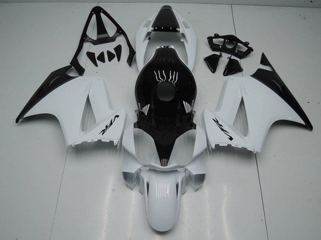 2002-2013 White Black Honda VFR800 Motorcycle Bodywork