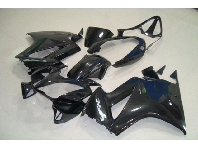 2002-2013 Black Honda VFR800 Motorcycle Fairings & Bodywork