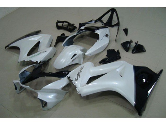 2002-2013 White Black Honda VFR800 Motorcycle Fairing