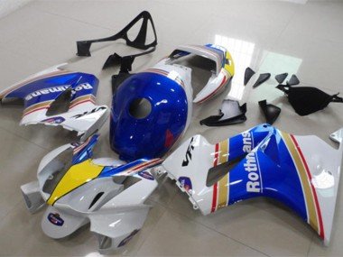 2002-2013 Blue White Rothmans Honda VFR800 Motorcycle Fairing Kits