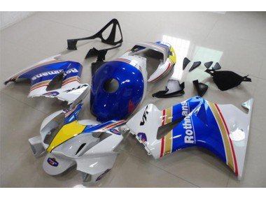 2002-2013 Blue White Rothmans Honda VFR800 Motorcycle Fairing Kits