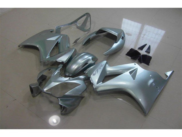 2002-2013 Silver Honda VFR800 Motorcycle Fairing Kit