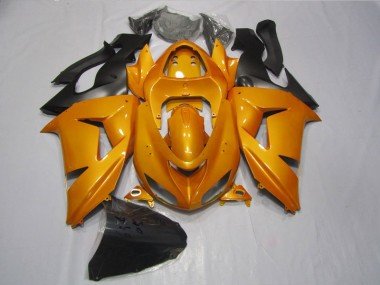 2006-2007 Orange Kawasaki ZX10R Bike Fairing