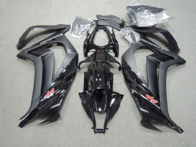 2011-2015 Black Red Ninja Kawasaki ZX10R Motorcyle Fairings