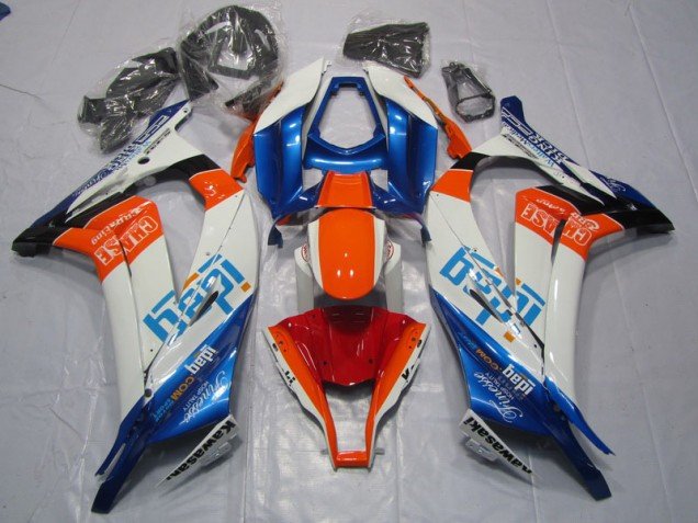 2011-2015 Blue Orange Kawasaki ZX10R Motor Fairings