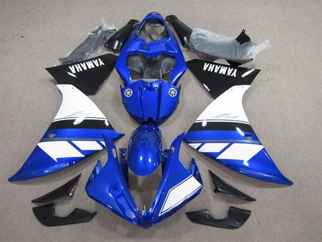 2006-2011 Blue White Kawasaki ZX14R ZZR1400 Motorbike Fairing