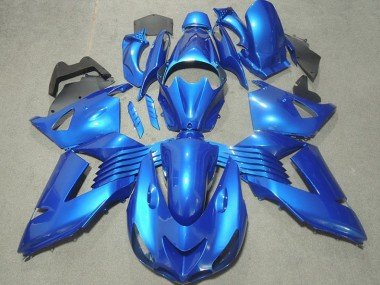 2006-2011 Blue Kawasaki ZX14R ZZR1400 Motorcylce Fairings