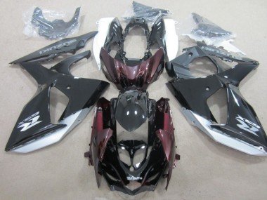 2009-2016 Black Suzuki GSXR1000 Replacement Fairings