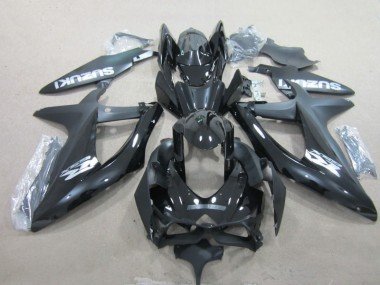 2008-2010 Black Suzuki GSXR600 Motorbike Fairing