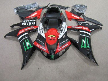 2004-2006 Red White Black Motul Yamaha YZF R1 Motorcycle Fairing