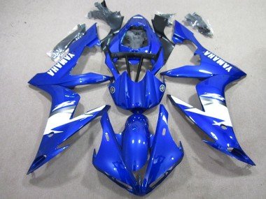 2004-2006 Blue White Yamaha YZF R1 Motorcycle Fairings Kits