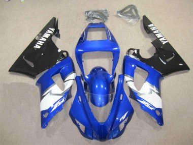 2012-2014 Blue Black White Yamaha YZF R1 Motorcycle Fairings Kits