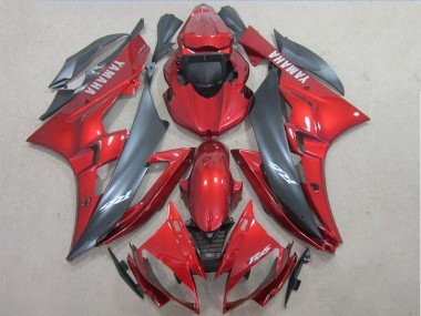 2006-2007 Red Yamaha YZF R6 Motorbike Fairing